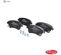 BRAKE PAD SET DISC BRAKE LP2203 FOR KIA VENGA/Hatchback/Van D4FC/G4FA 1.4L 4cyl