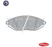 DELPHI LP2218 Brake pad set