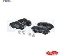 BRAKE PAD SET DISC BRAKE LP2228 FOR CITROEN C4/II/Hatchback/Van DS4 1.2L 3cyl
