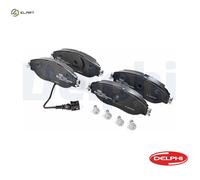 BRAKE PAD SET DISC BRAKE LP2250 FOR SKODA OCTAVIA/III/Combi SUPERB KODIAQ VW