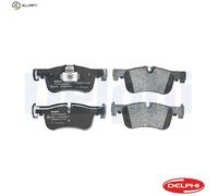 Brake Pad Set, disc brake DELPHI LP2284 for BMW 1 (F20) 2 2011-2015