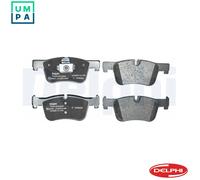Brake pads Low-Metallic LP2285 DELPHI for BMW 1 Sports Hatch 3 4 Coupe 3 Touring