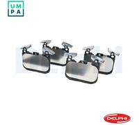 DELPHI LP2449 Brake pad set