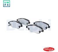 For Fiat - 500 L (351, 352) 0.9 1.4 1.3D 1.6D 2012-On Front Brake Pads Delphi
