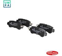 4x ✅Fits DELPHI LP2482 Brake Pad Set, disc brake LP2482 Brake pads s ⭐UK Seller⭐