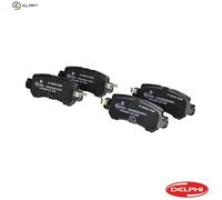 4x ✅Fits DELPHI LP2482 Brake Pad Set, disc brake LP2482 Brake pads s ⭐UK Seller⭐