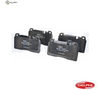 For Audi - Q5 8RB 2.0D 3.0D 2.0 3.0 2008-2017 8R0698151D Front Brake Pads Delphi