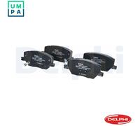 DELPHI LP3184 Brake pad set