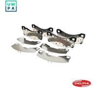 BRAKE PAD SET DISC BRAKE LP3217 FOR PORSCHE M 05.9E/MCN.RB 3.0L 6cyl CAYENNE SUV