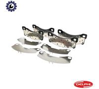 Disc Brake Brake Pad Set Delphi LP3217 Fits Porsche Cayenne Macan Panamera