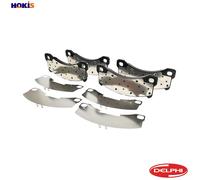 Disc Brake Brake Pad Set Delphi LP3217 Fits Porsche Cayenne Macan Panamera