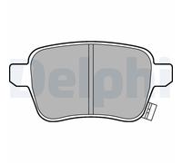 BRAKE PAD SET, DISC BRAKE LP3246