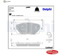 Genuine Delphi Front Brake Pads - LP3284