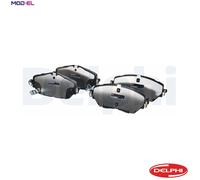 BRAKE PAD SET DISC BRAKE LP3378 FOR TOYOTA M20A-FXS/3ZR-FAE 2.0L 2ZR-FXE 1.8L