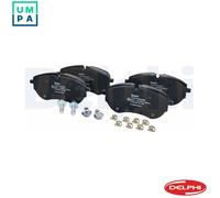 DELPHI LP3406 Brake pad set