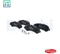 BRAKE PAD SET DISC BRAKE LP3548 FOR MERCEDES-BENZ SPRINTER/5-t/Van 2.1L 4cyl