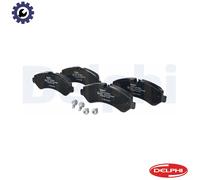 Fits DELPHI LP3548 Brake Pad Set, disc brake LP3548 Brake pads set rear (with a