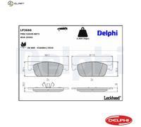 DELPHI LP3666 Brake pad set