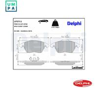 DELPHI LP3711 Brake pad set
