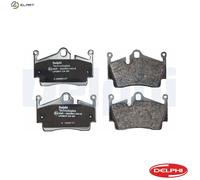 DELPHI LP3847 Brake pad set