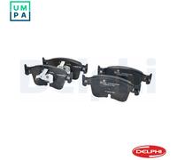 Delphi Brake Pads Front With Anti-Squeak Plate For Aston Martin Audi A3 Cupra VW
