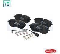 DELPHI LP3910 Brake pad set