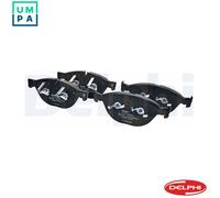 BRAKE PAD SET DISC BRAKE LP3921 FOR JAGUAR PT204 2.0L 4cyl F-TYPE Convertible