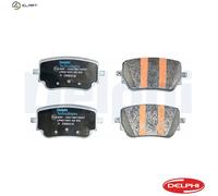 DELPHI LP5016EV Brake pad set