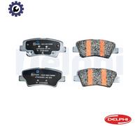 DELPHI LP5020EV Brake pad set