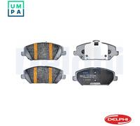 BRAKE PAD SET DISC BRAKE LP5023EV FOR KIA G3LE 1.0L 3cyl PROCEEDG4LH 1.5L 4cyl