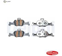 DELPHI LP5050EV Brake pad set