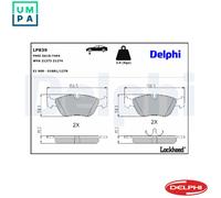 BRAKE PAD SET DISC BRAKE LP839 FOR VOLVO B5254S/5244S/5254FS 2.4L 5cyl V70 I