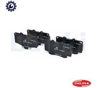 BRAKE PAD SET DISC BRAKE LP854 FOR TOYOTA 1KZ-T/TE 3.0L 4cyl LAND CRUISER