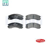 Delphi Front Disc Brake Pad Set LP871 - Fits Citroën C-Crosser, Mitsubishi, Peugeot