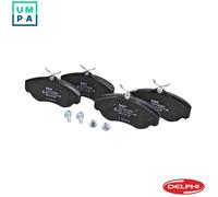 DELPHI LP913 Brake pad set