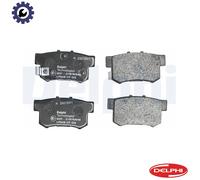 BRAKE PAD SET DISC BRAKE LP948 FOR ACURA HONDA INTEGRA CIVIC/VII/Hatchback/Mk