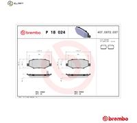 BRAKE PAD SET DISC BRAKE FOR JEEP WRANGLER/III/JK CHEROKEE LIBERTY/SUV DODGE