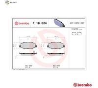 BRAKE PAD SET DISC BRAKE FOR JEEP WRANGLER/III/JK CHEROKEE LIBERTY/SUV DODGE