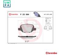 Rear Brake Pad Set Abarth Trevi Abarth 500 595 Fiat Punto Opel Corsa Combo