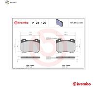 Brembo Brake Pads 10151041A