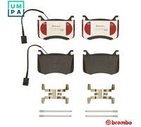 BREMBO DISC BRAKE BRAKE PAD SET P23183X FOR ALFA ROMEO