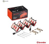 BRAKE PAD SET DISC BRAKE P 23 185X FOR ALFA ROMEO EC2/552 73 835 2.0L 4cyl 2.9L