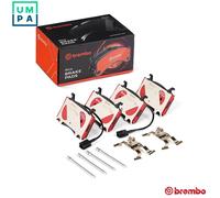 BRAKE PAD SET DISC BRAKE P 23 187X FOR ALFA ROMEO 552 73 835/EC2 2.0L 4cyl