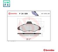 BRAKE PAD SET DISC BRAKE FOR FORD ESCORT/V/Mk/VI/Turnier/NOMADE/Break/VII/'91
