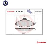 BRAKE PAD SET DISC BRAKE FOR FORD ESCORT/V/Mk/VI/Turnier/NOMADE/Break/VII/'91