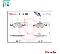 Brembo Brake Pads 10159006A