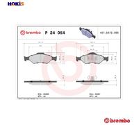 Brembo Brake Pads 10159006A