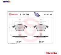 BREMBO P 24 057 Brake pad set