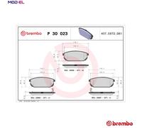 Brembo Brake Pads 10190009A