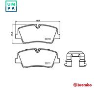 BRAKE PAD SET DISC BRAKE P 30 085 FOR HYUNDAI H350/Platform/Chassis/Van/Bus 2.5L